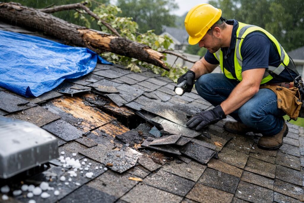Storm Damage Roof Signs That Actually Need Repair